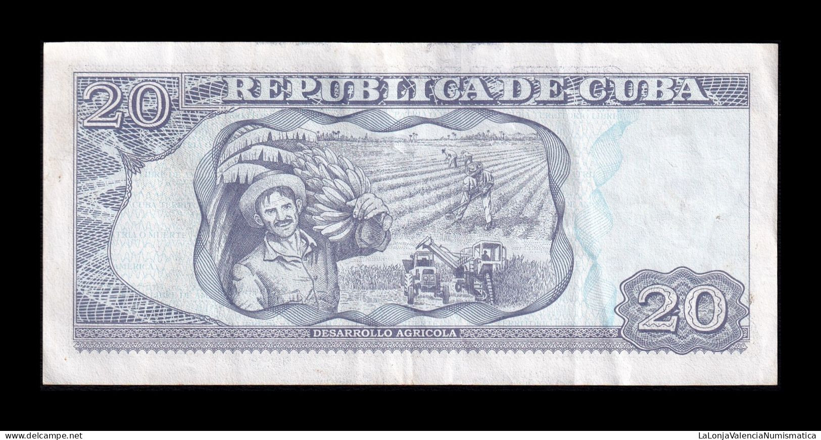 Cuba 20 Pesos Camilo Cienfuegos 2019 Pick 122 Ebc Xf - Cuba