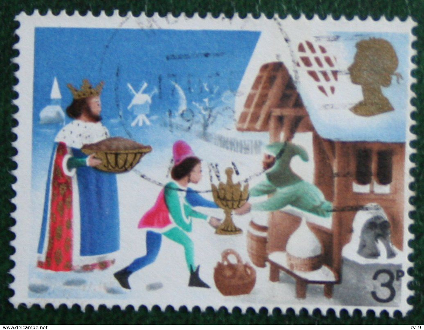 Natale Weihnachten Xmas Noel Kerst (Mi 643) 1973 Used Gebruikt Oblitere ENGLAND GRANDE-BRETAGNE GB GREAT BRITAIN - Usati