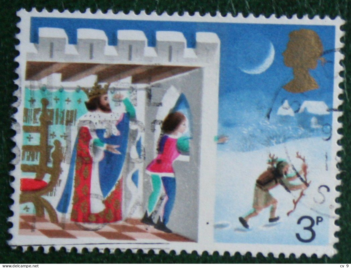 Natale Weihnachten Xmas Noel Kerst (Mi 640) 1973 Used Gebruikt Oblitere ENGLAND GRANDE-BRETAGNE GB GREAT BRITAIN - Usati