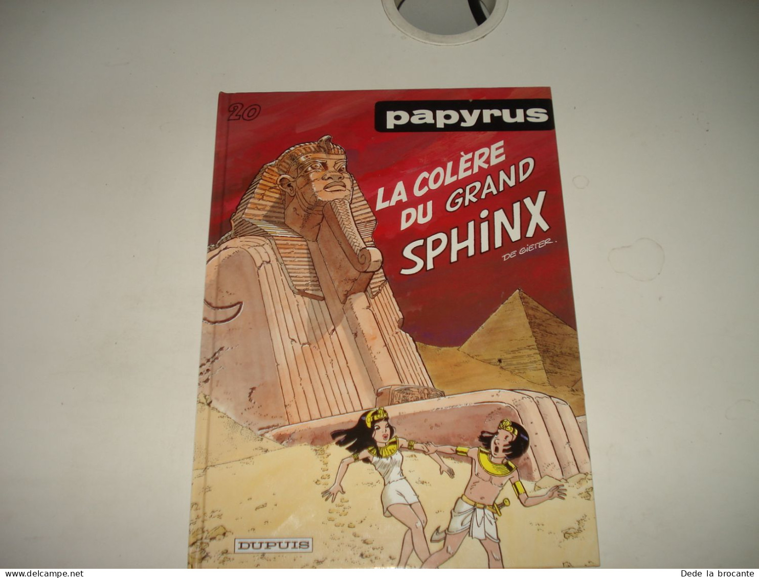 C37 / Papyrus N° 20 " La Colère Du Grand Sphinx " - E.O Juin 1997 - Comme Neuf - Papyrus