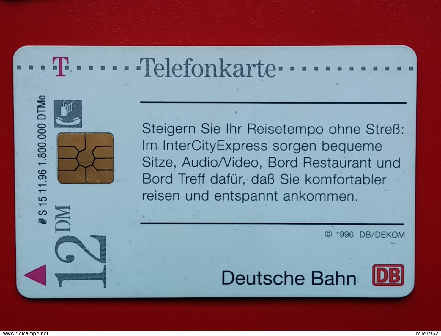 T-28 - TELECARD, PHONECARD, DEUTSCHLAND, BAHN, RAILWAY, TRAIN - Autres & Non Classés