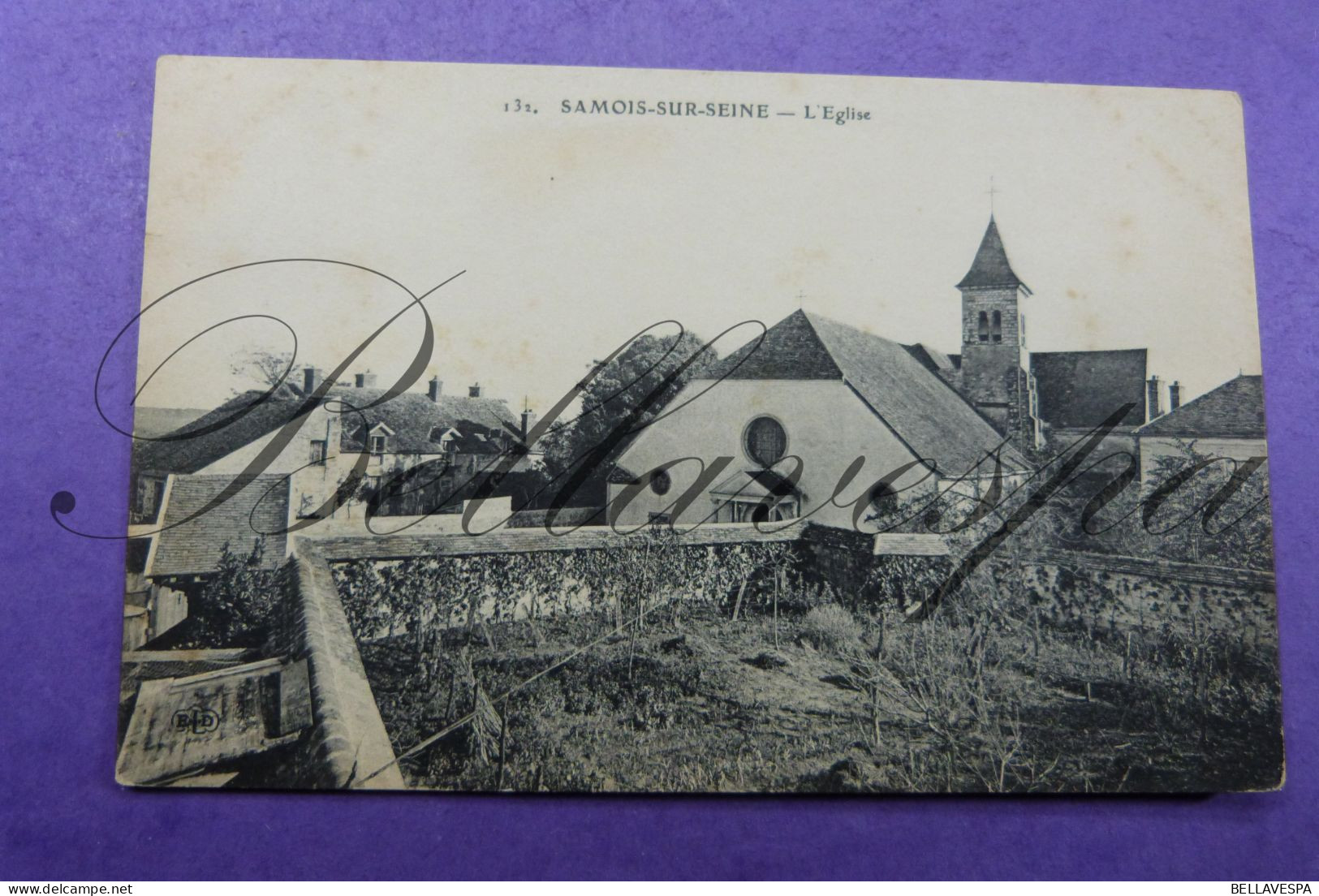 Samois Sur Seine L'Eglise  1912 D77 - Other & Unclassified