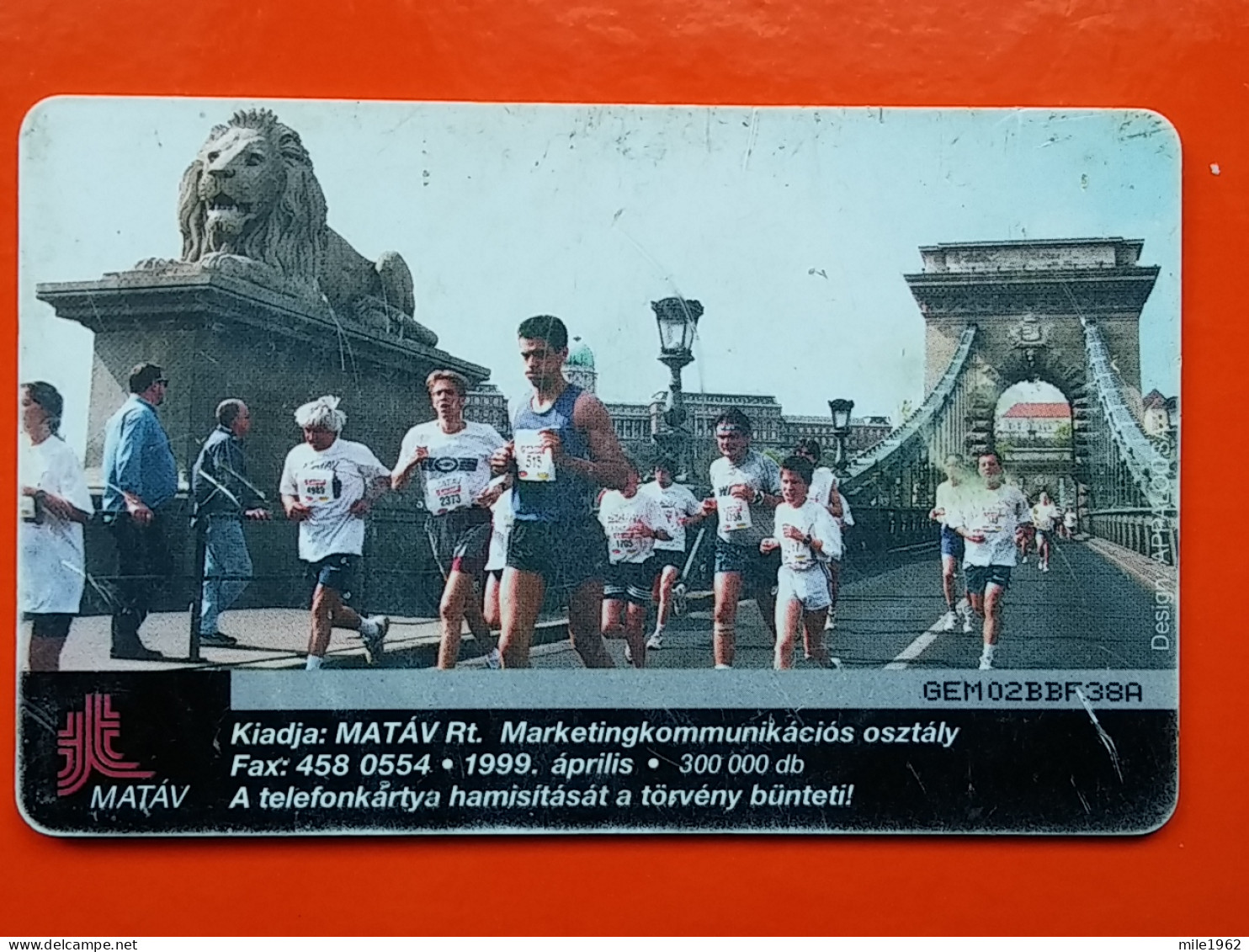 T-29 - TELECARD, PHONECARD, HUNGARY, MARATHON - Hungría