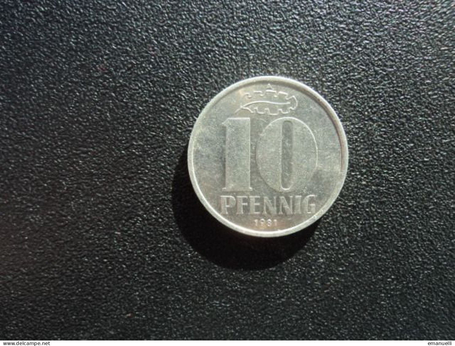 RÉPUBLIQUE DÉMOCRATIQUE ALLEMANDE * : 10 PFENNIG   1981 A    KM 10      SUP+ - 10 Pfennig