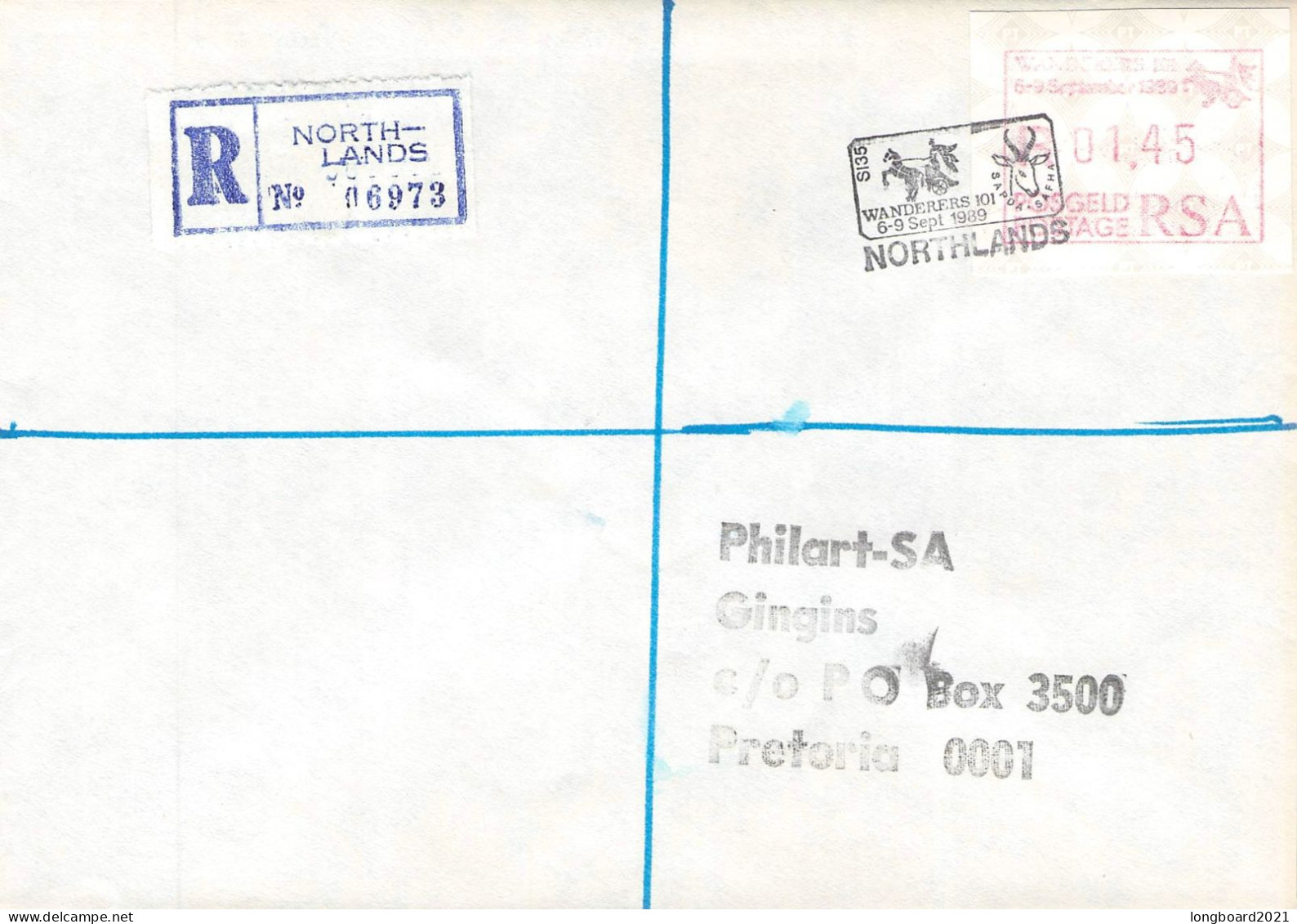 SOUTH AFRICA - SMALL COLLECTION 10 COVERS / 4075