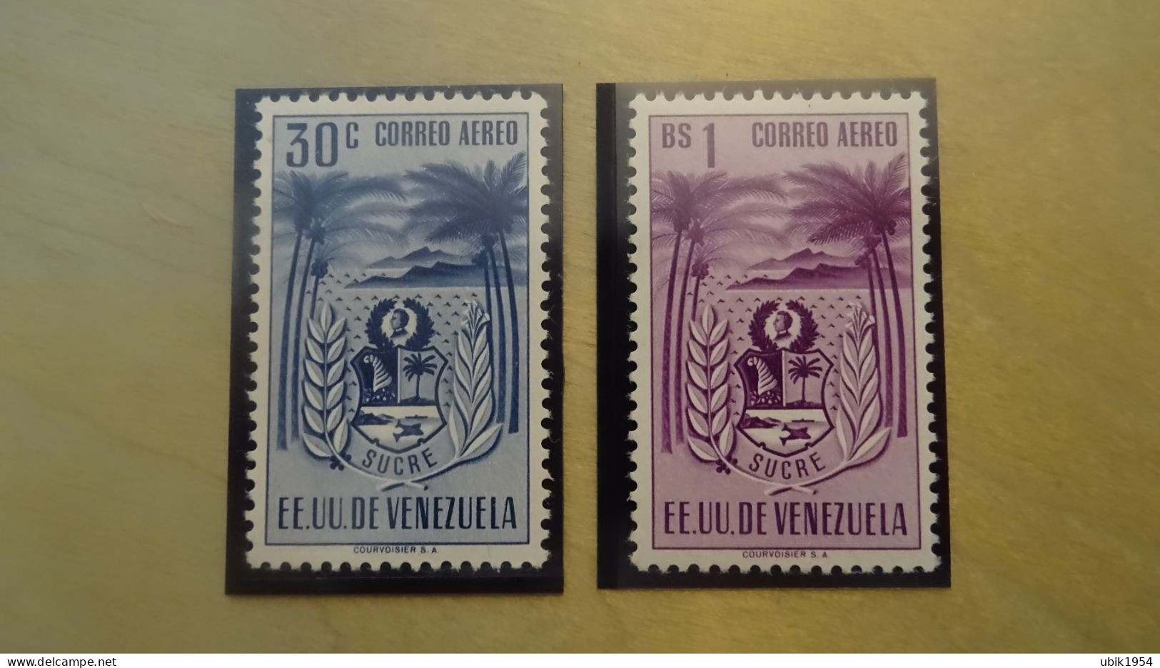 1952 SUCRE MNH C17 - Venezuela