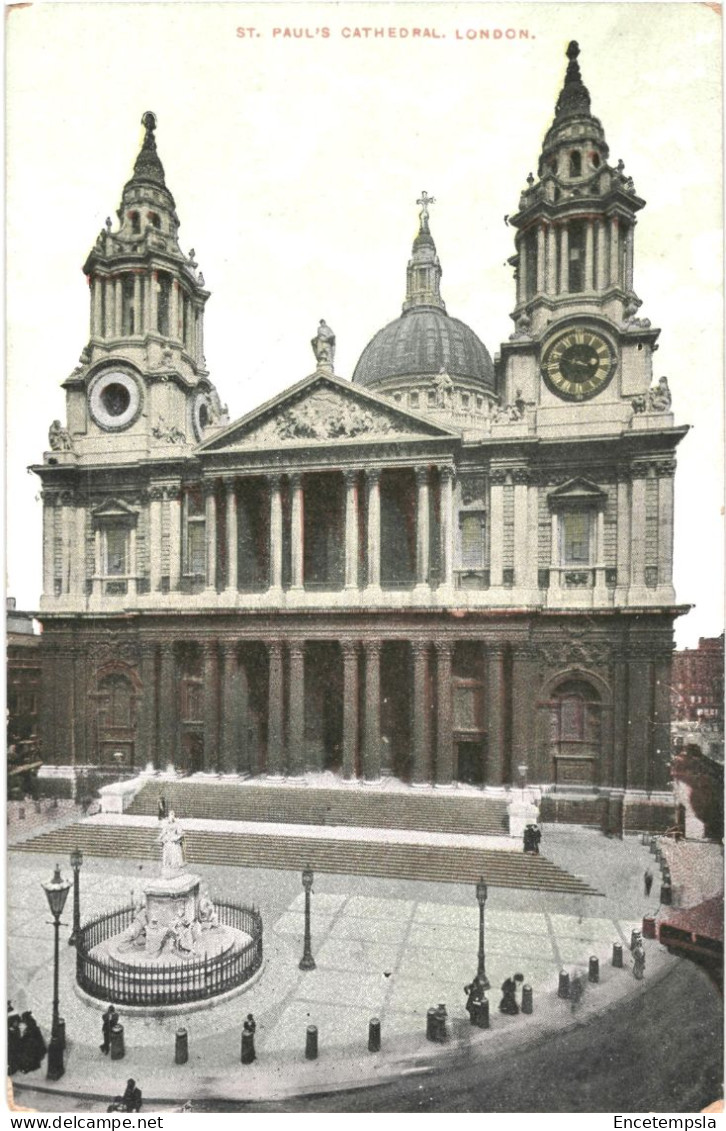 CPA Carte Postale Royaume Uni London St. Paulus Cathedral VM76004 - St. Paul's Cathedral
