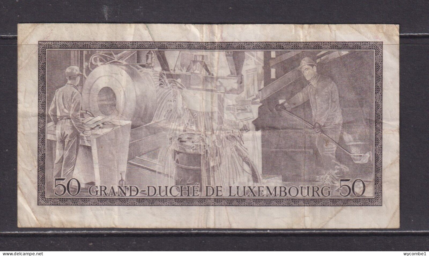 LUXEMBOURG - 1972 50 Francs Circulated Banknote - Lussemburgo