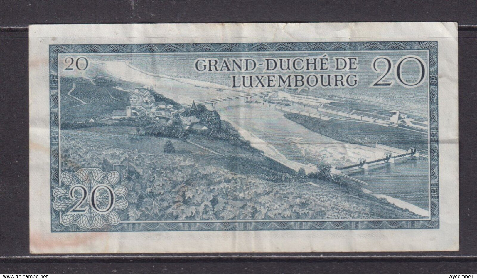 LUXEMBOURG - 1966 20 Francs Circulated Banknote - Luxemburg