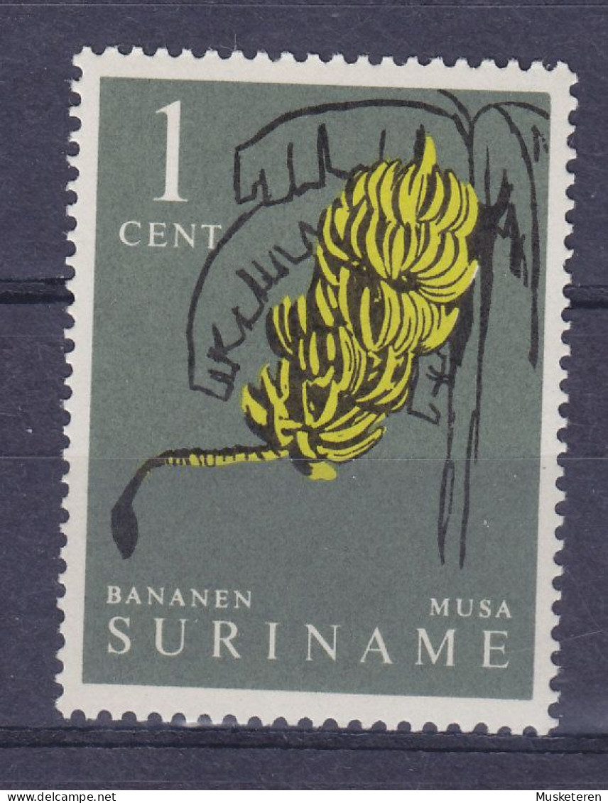 Suriname 1961 Mi. 389, 1c. Nutspflanze Banana Bananas, MH* - Suriname