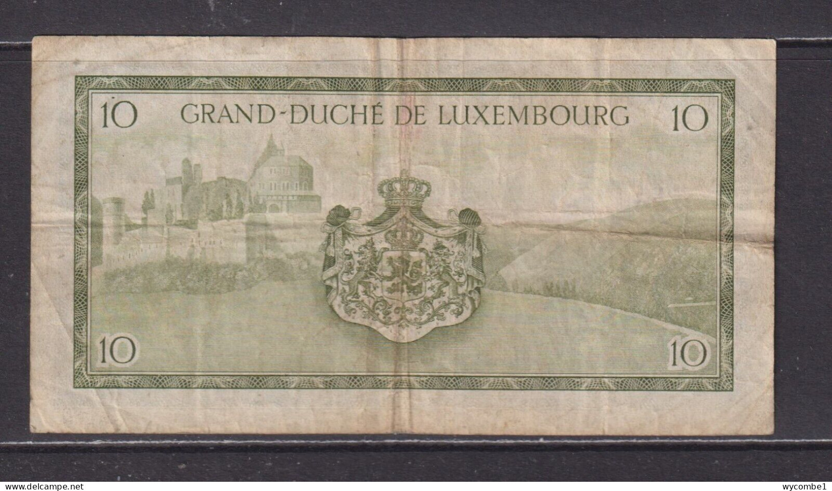 LUXEMBOURG - 1954 10 Francs Circulated Banknote - Luxembourg