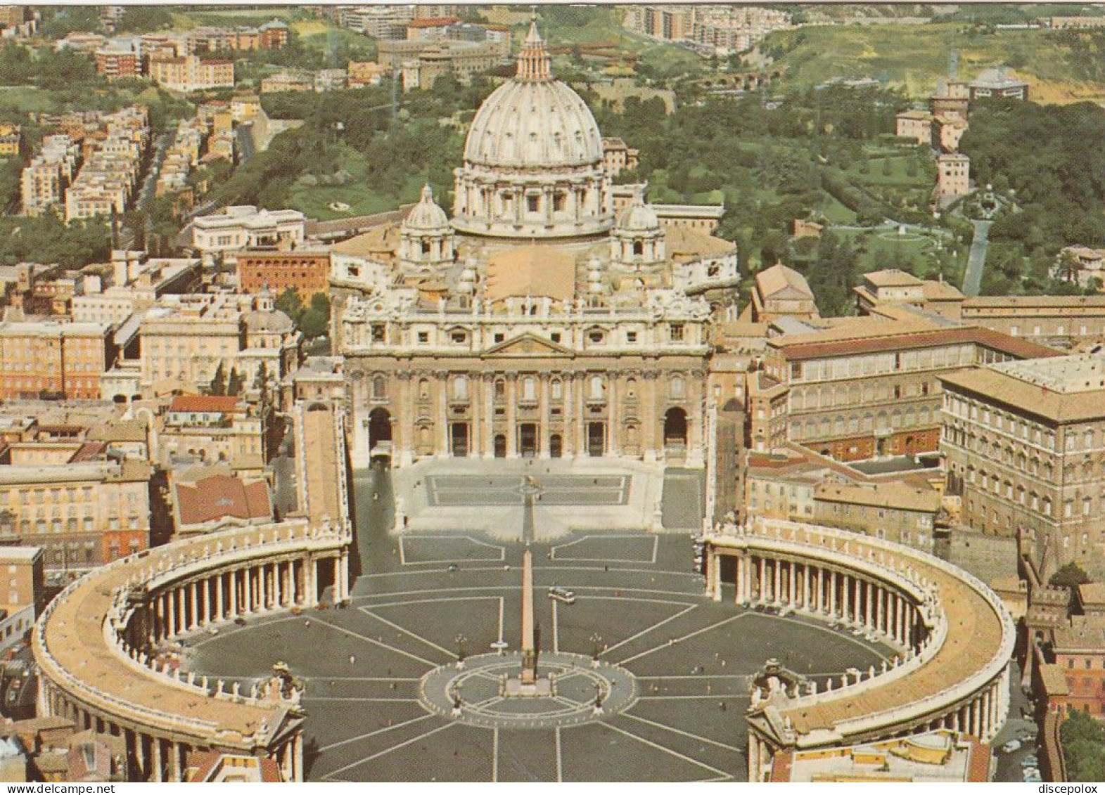 U5001 Roma - Piazza E Basilica San Pietro - Panorama Aereo Vista Aerea Aerial View Vue Aerienne / Non Viaggiata - San Pietro