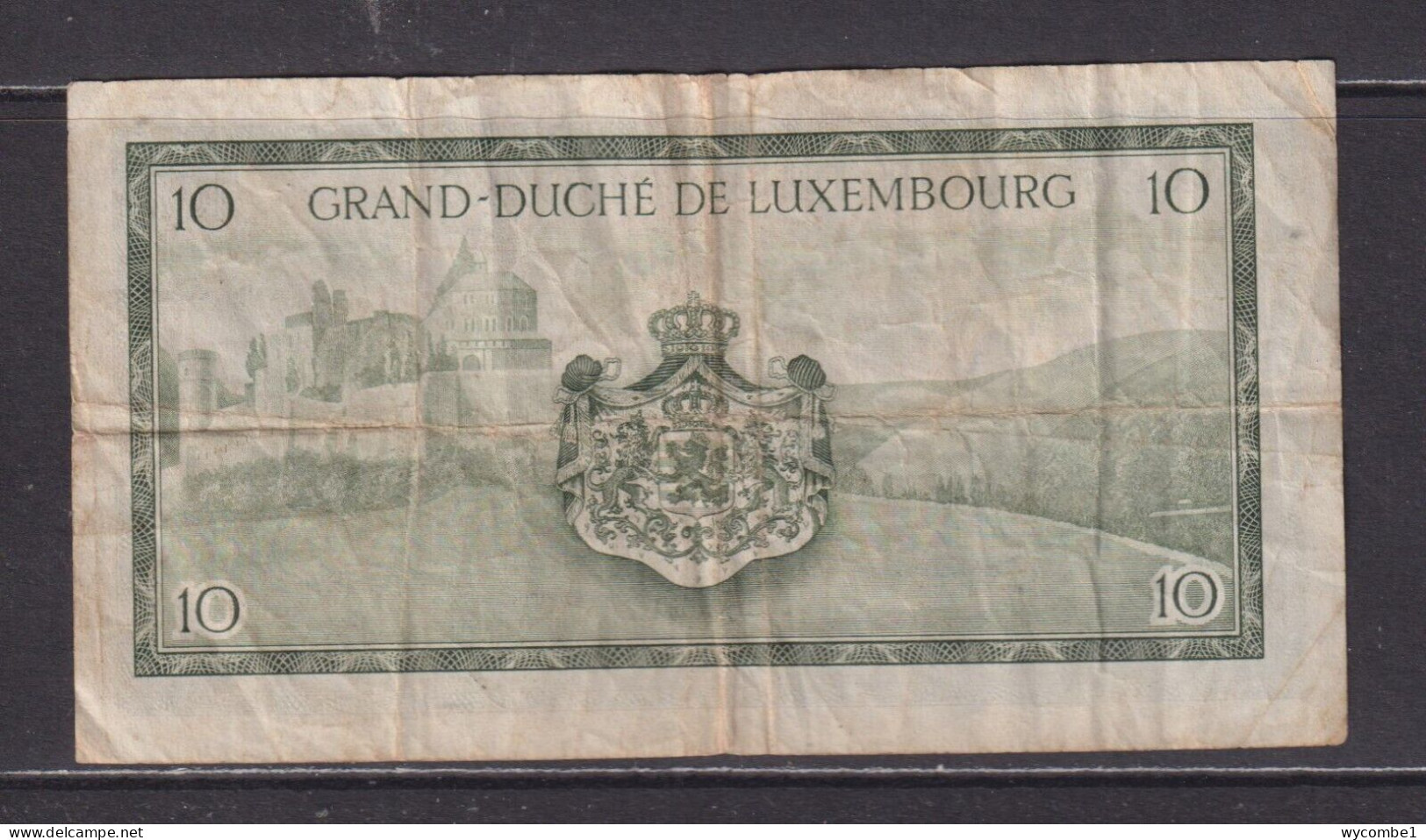 LUXEMBOURG - 1954 10 Francs Circulated Banknote - Luxembourg