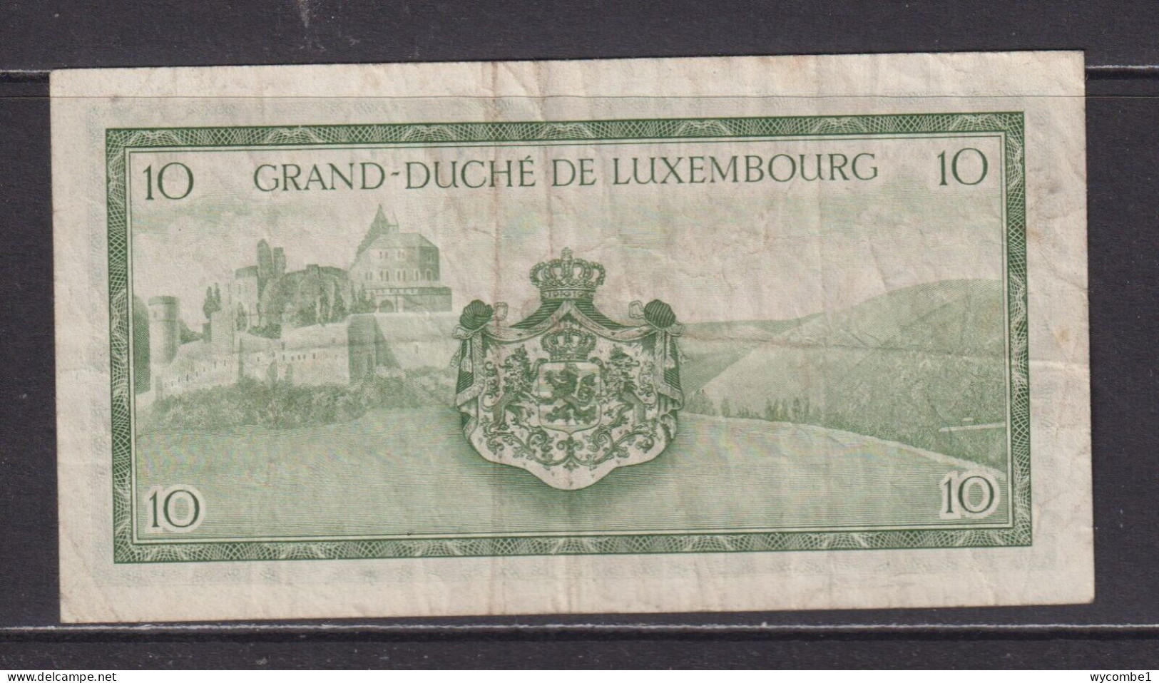 LUXEMBOURG - 1954 10 Francs Circulated Banknote - Luxemburg
