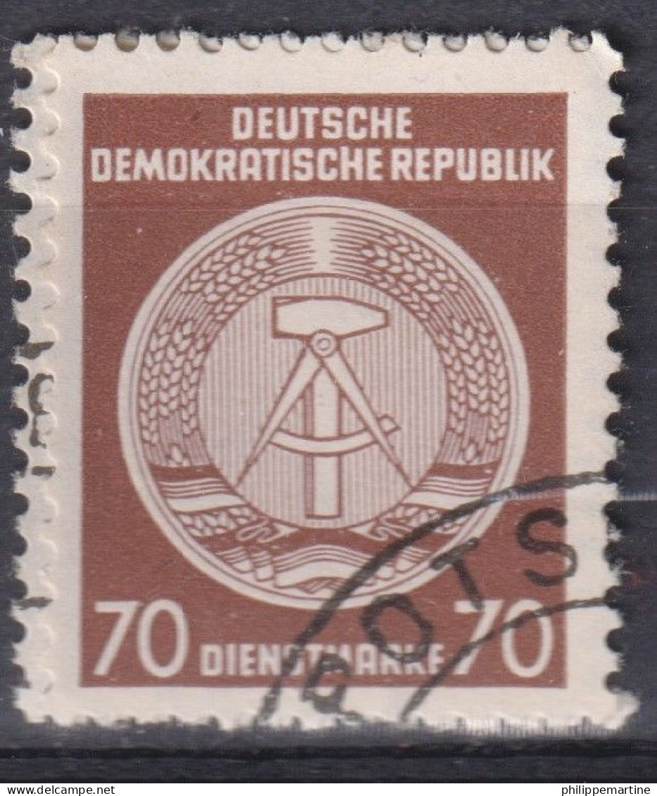 Allemagne Orientale 1955 - Service 27 (o) - Oblitérés