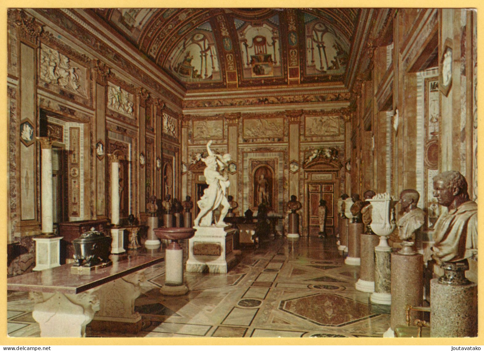 2 PCs - Italy - Rome, Roma - Borghese Museum, Museo - Room Of The Emperors And Room Of The Paolina - Museums