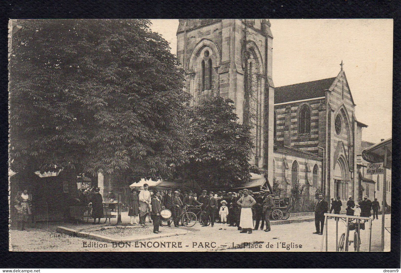 47 BON ENCONTRE - PARC - La Place De L'Eglise - Bon Encontre