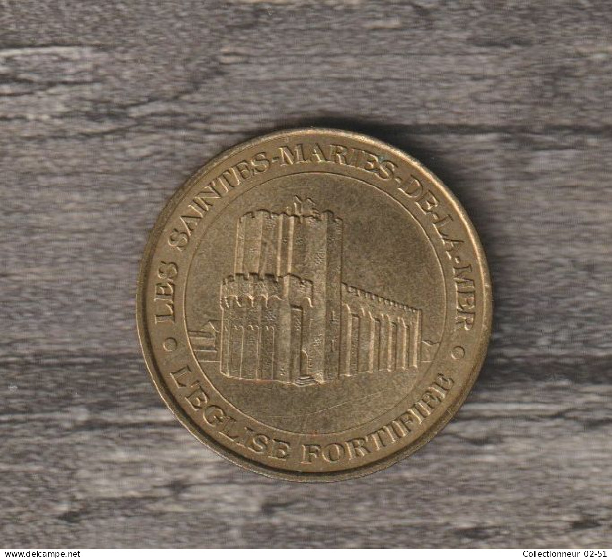 Monnaie De Paris : Les Saintes-Marie-de-la-mer (l'Eglise Fortifiée) - 2000 - 2000