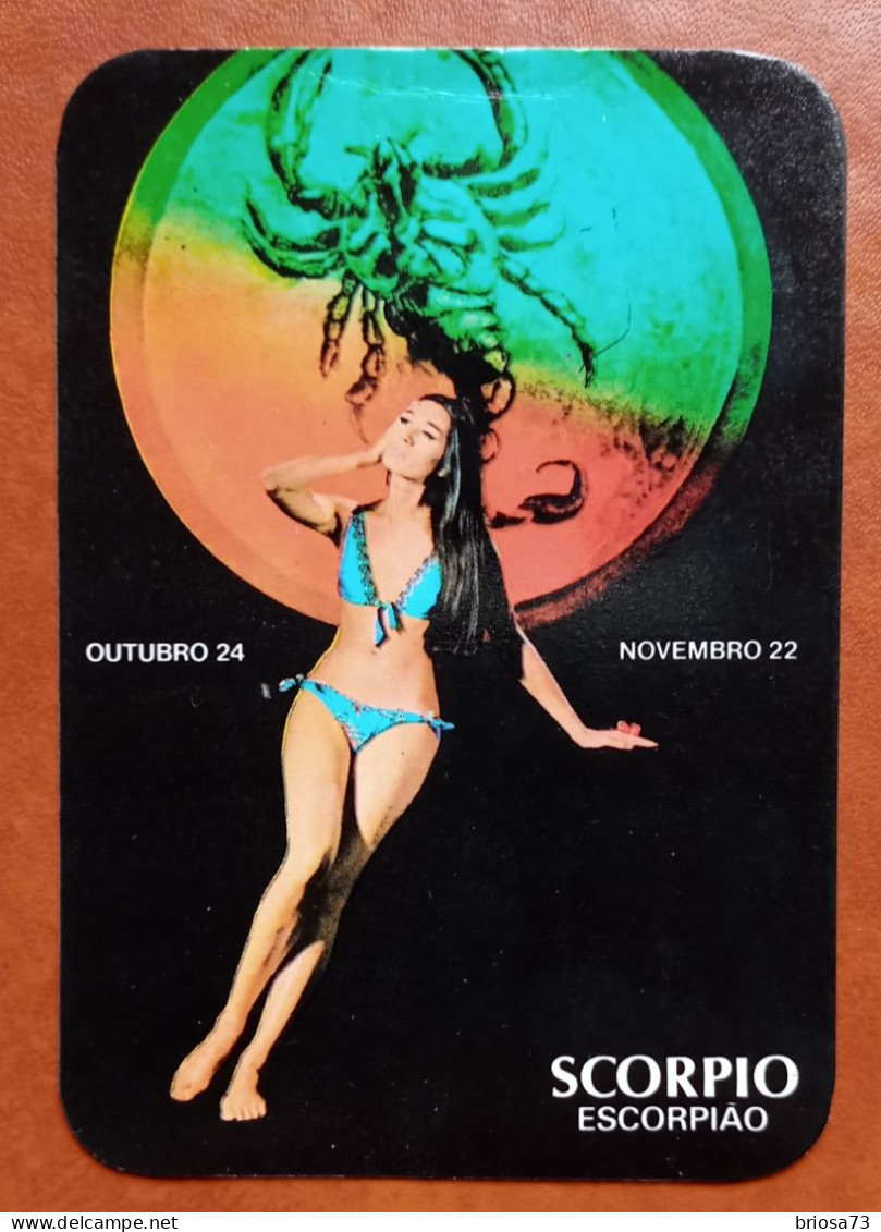 Calendrier De Poche, Femmes, Filles.  Horoscope – Scorpion - Petit Format : 1981-90