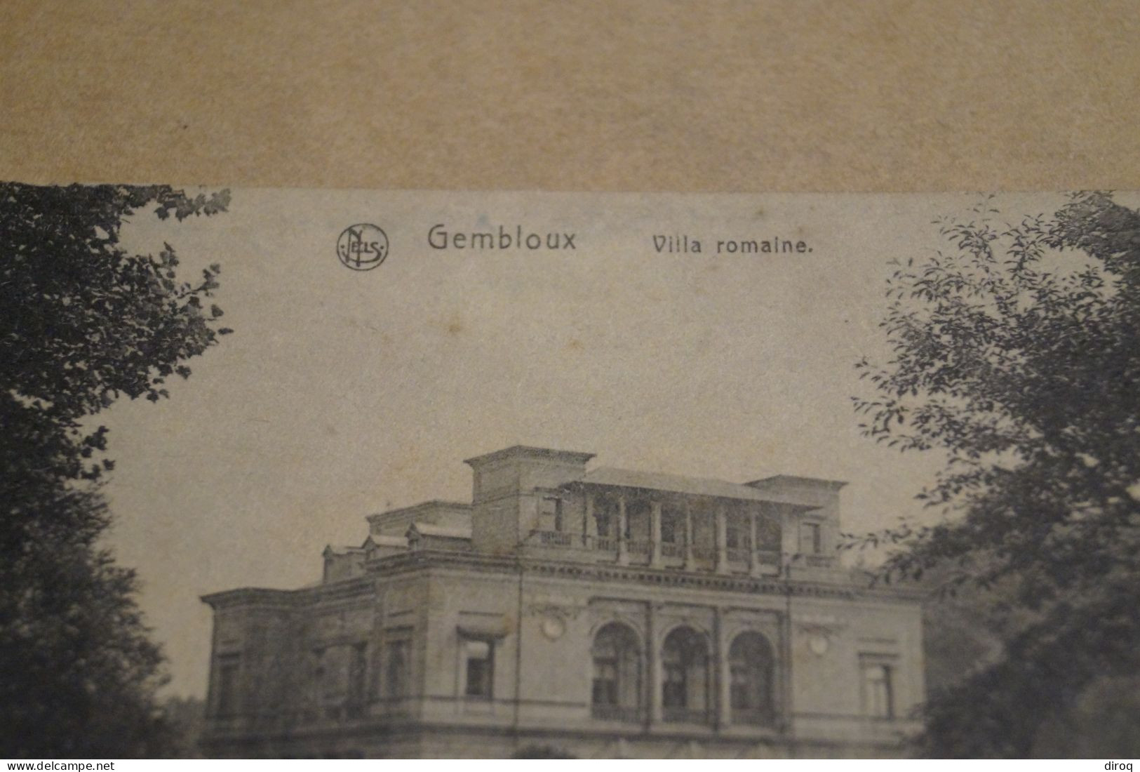 RARE,belle Carte De Gembloux Avec TB Oblitération 1919 ,Villa Romaine Pour Collection - Gembloux
