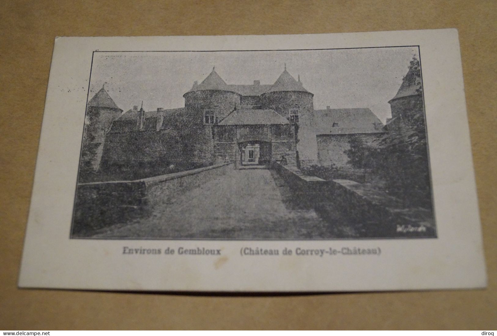 RARE,belle Carte De Corroy-le-Château,1925, Gembloux Avec TB Oblitération ,pour Collection - Gembloux