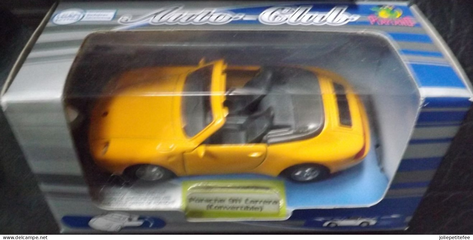 Porche 911 Carrera (convertible).  Playland Auto-Club.  1/34. Modèle Réduit. - Escala 1:32