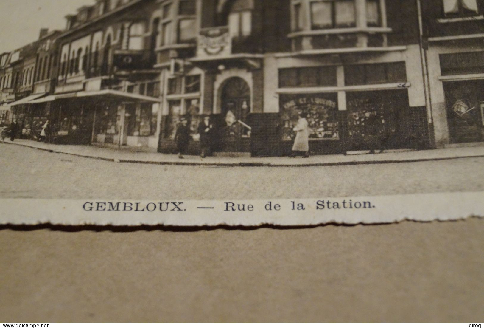 RARE,belle Carte,Gembloux,rue De La Station,commerces,envoi Au Congo, TB Oblitération , Pour Collection - Gembloux