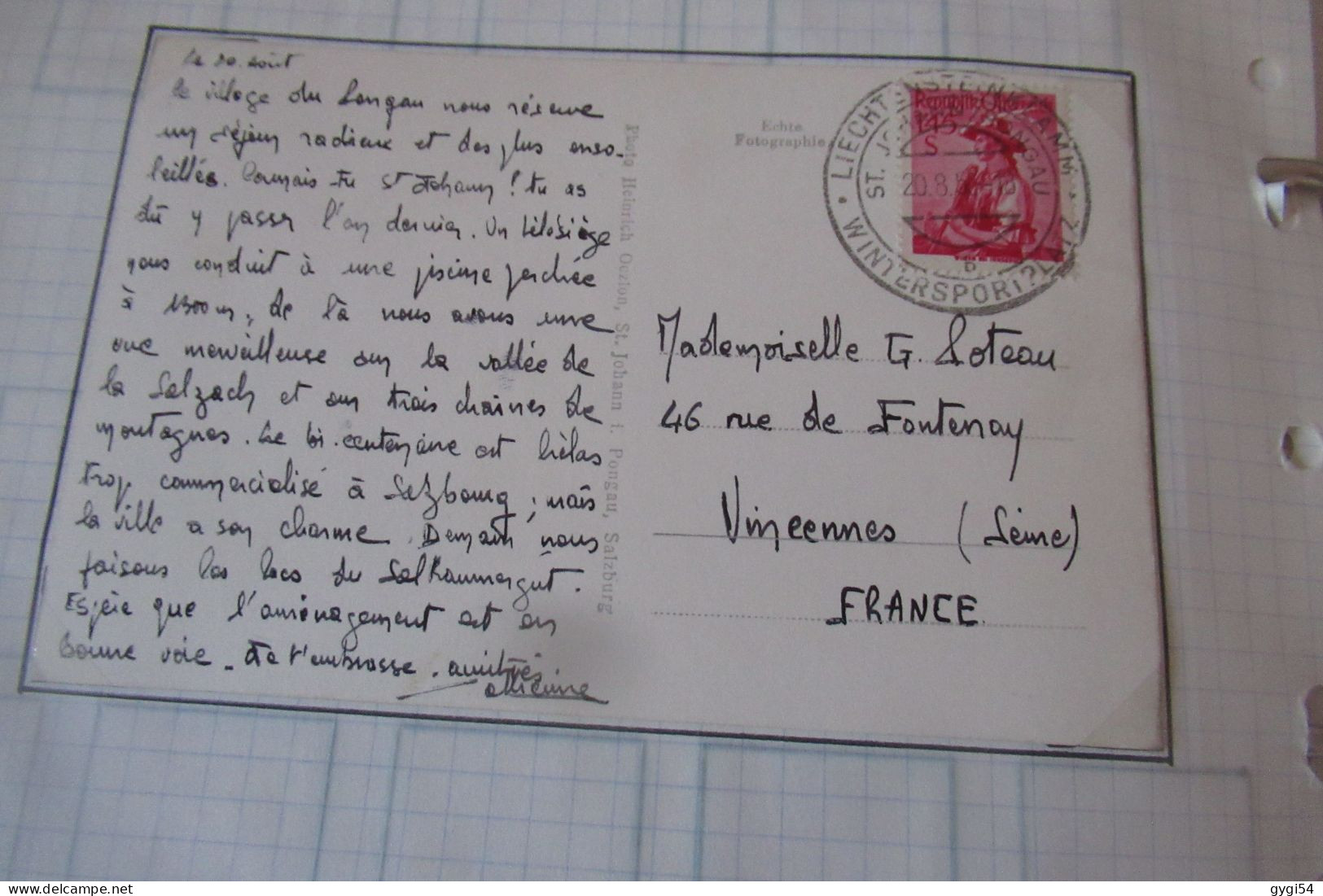 AUTRICHE  LOT TIMBRES et LETTRES