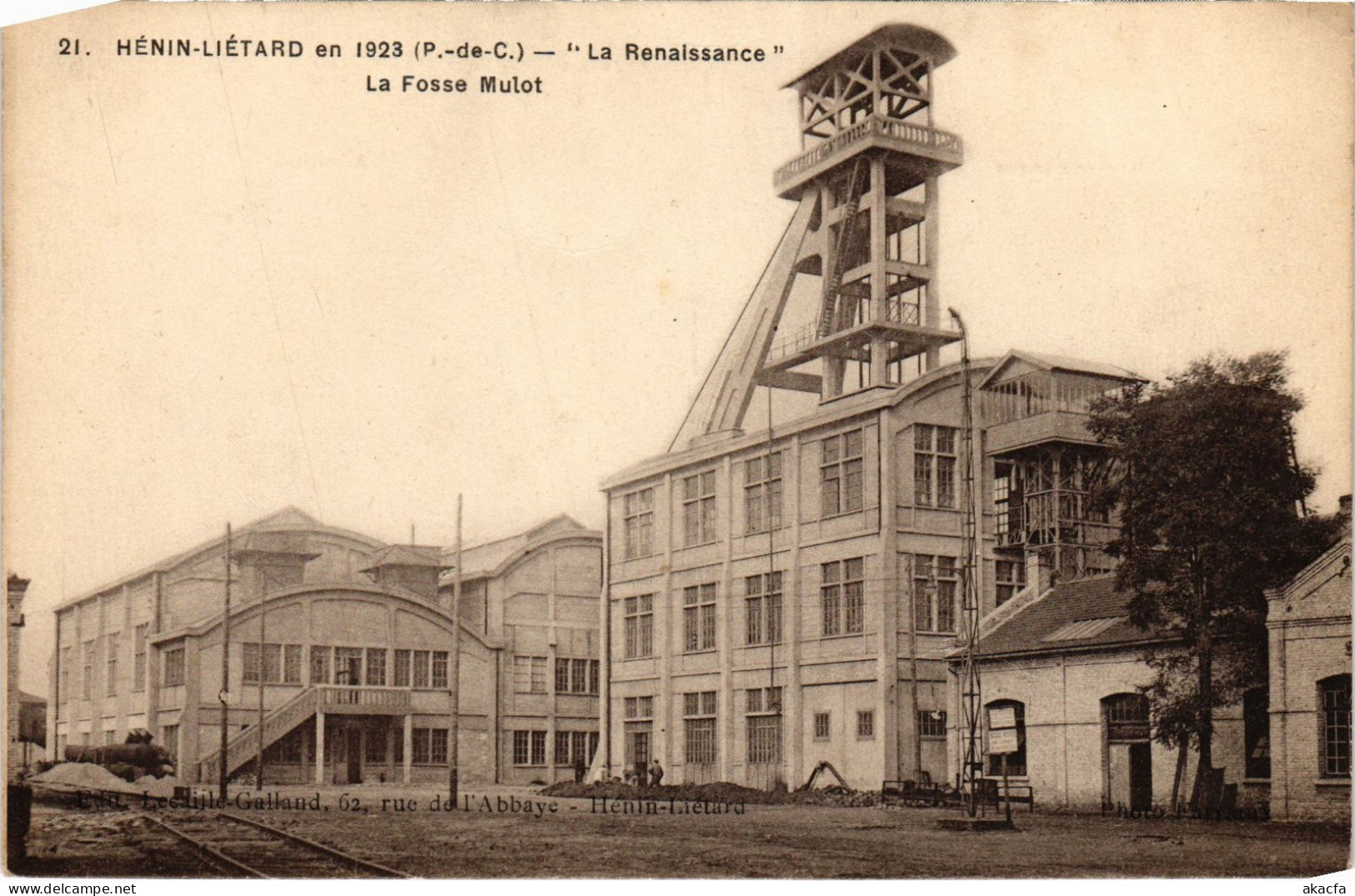 CPA Hénin-Liétard La Renaissance Fosse Mulot Mining (1278642) - Henin-Beaumont