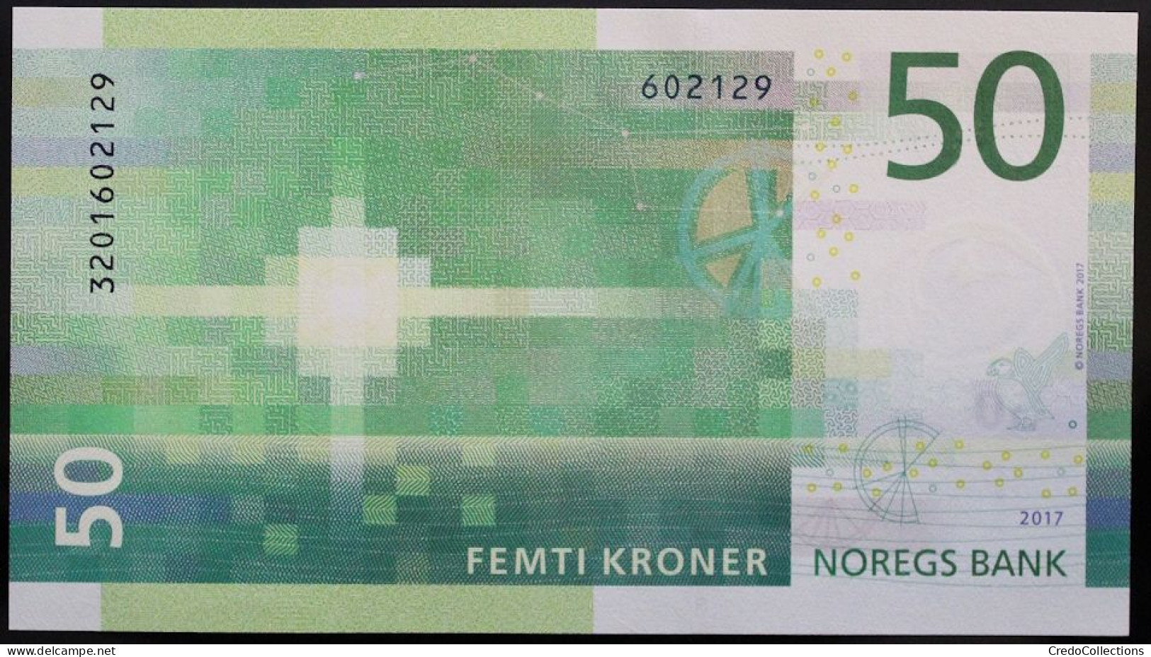 Norvège - 50 Kroner - 2017 - PICK 53a - NEUF - Norvegia