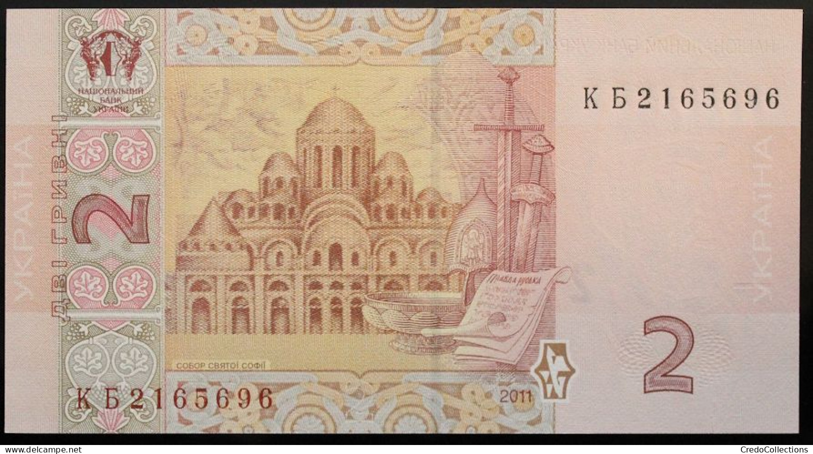 Ukraine - 2 Hryvni - 2011 - PICK 117c - NEUF - Ucrania