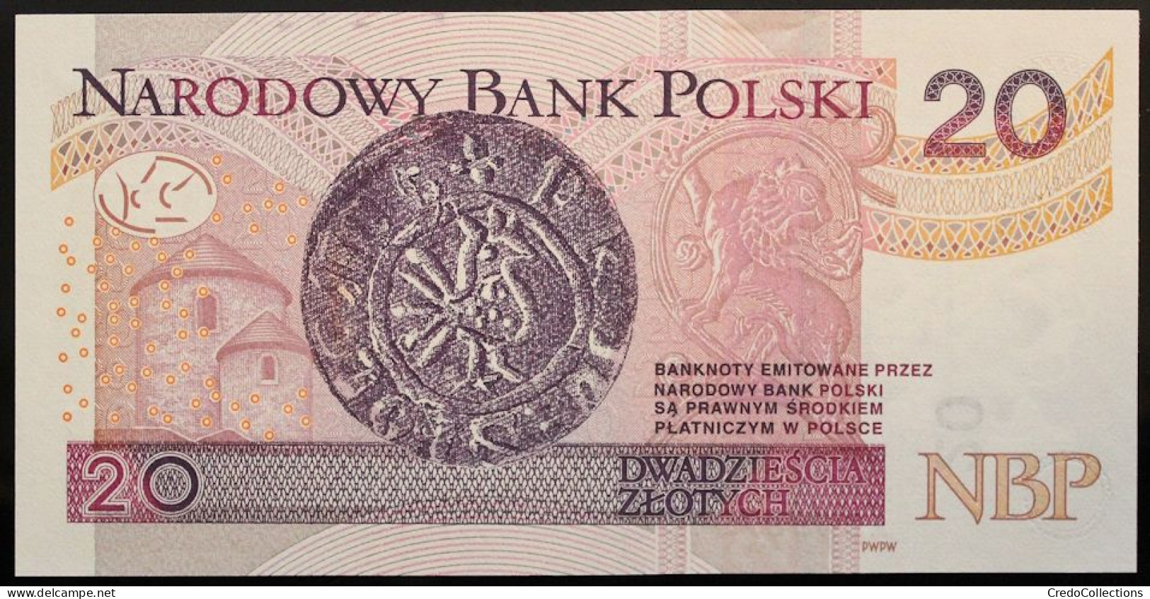 Pologne - 20 Zlotych - 2012 - PICK 184a - NEUF - Pologne