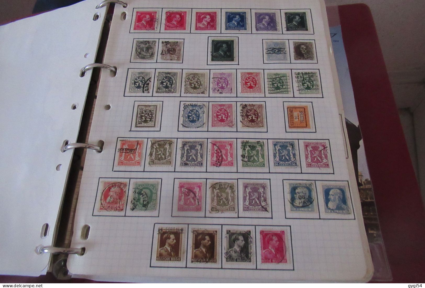 BELGIQUE  LOT TIMBRES Et LETTRES - Collections