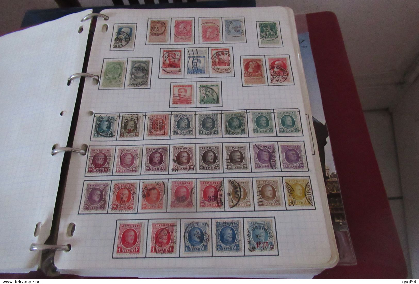 BELGIQUE  LOT TIMBRES Et LETTRES - Collections