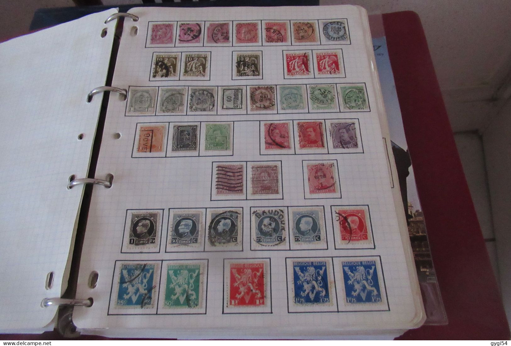 BELGIQUE  LOT TIMBRES Et LETTRES - Collections