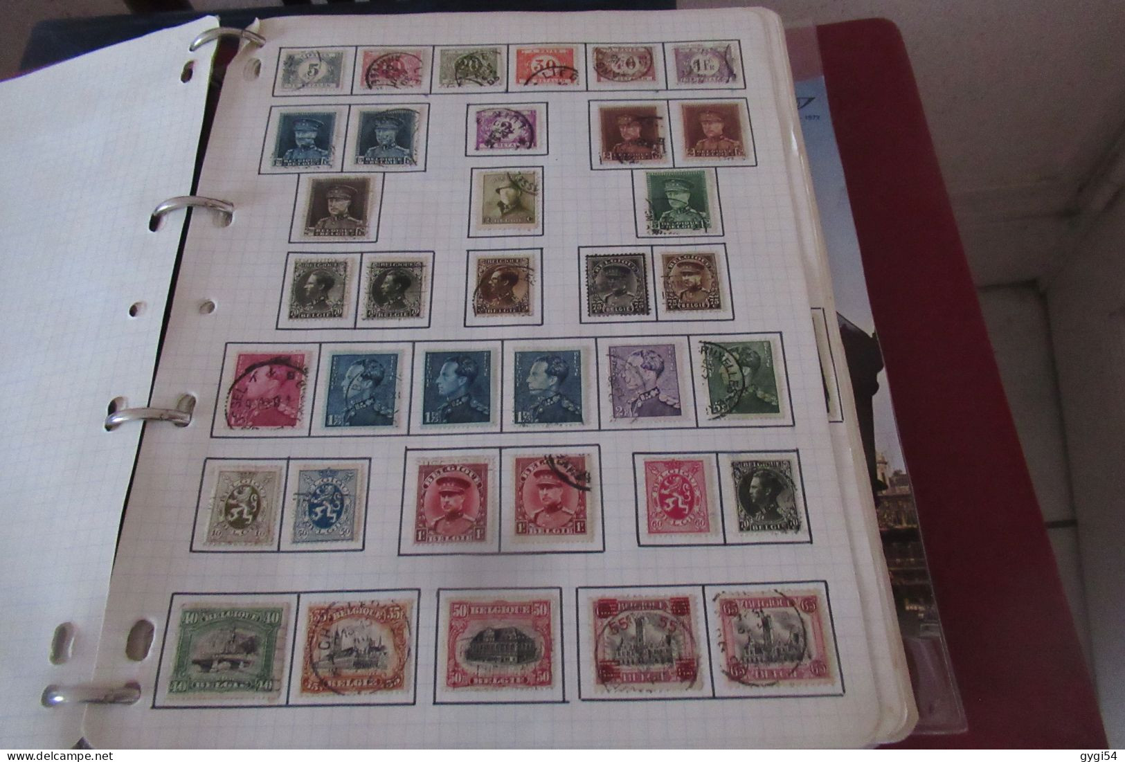 BELGIQUE  LOT TIMBRES Et LETTRES - Sammlungen