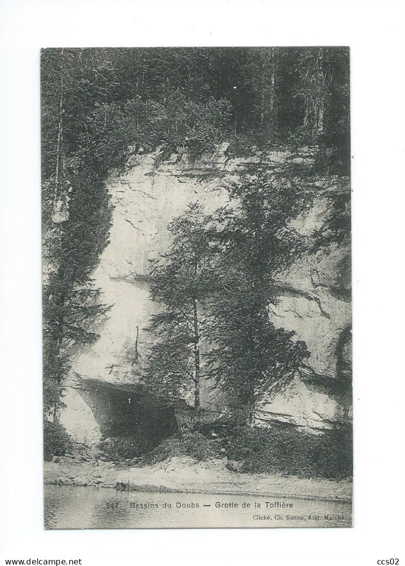 Bassins Du Doubs Grotte De La Toffière 1913 - Autres & Non Classés