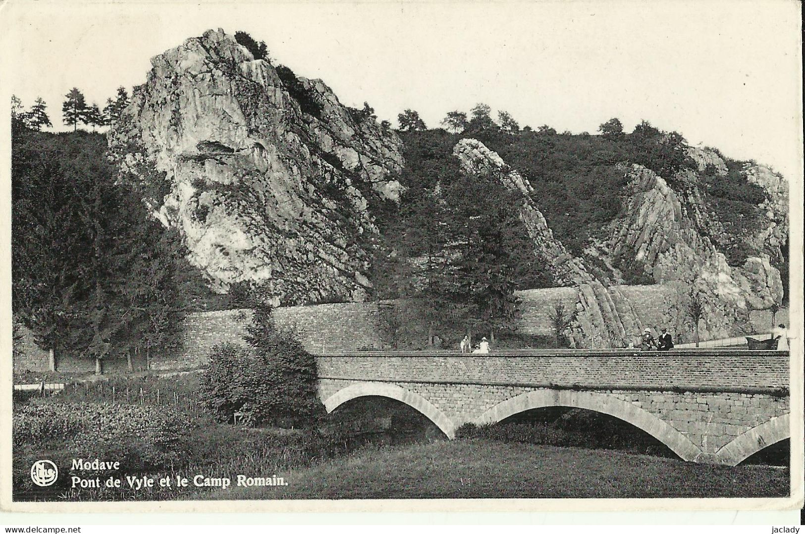 Modave -- Pont  De  Vyle Et Camp Romain.     ( 2 Scans ) - Modave