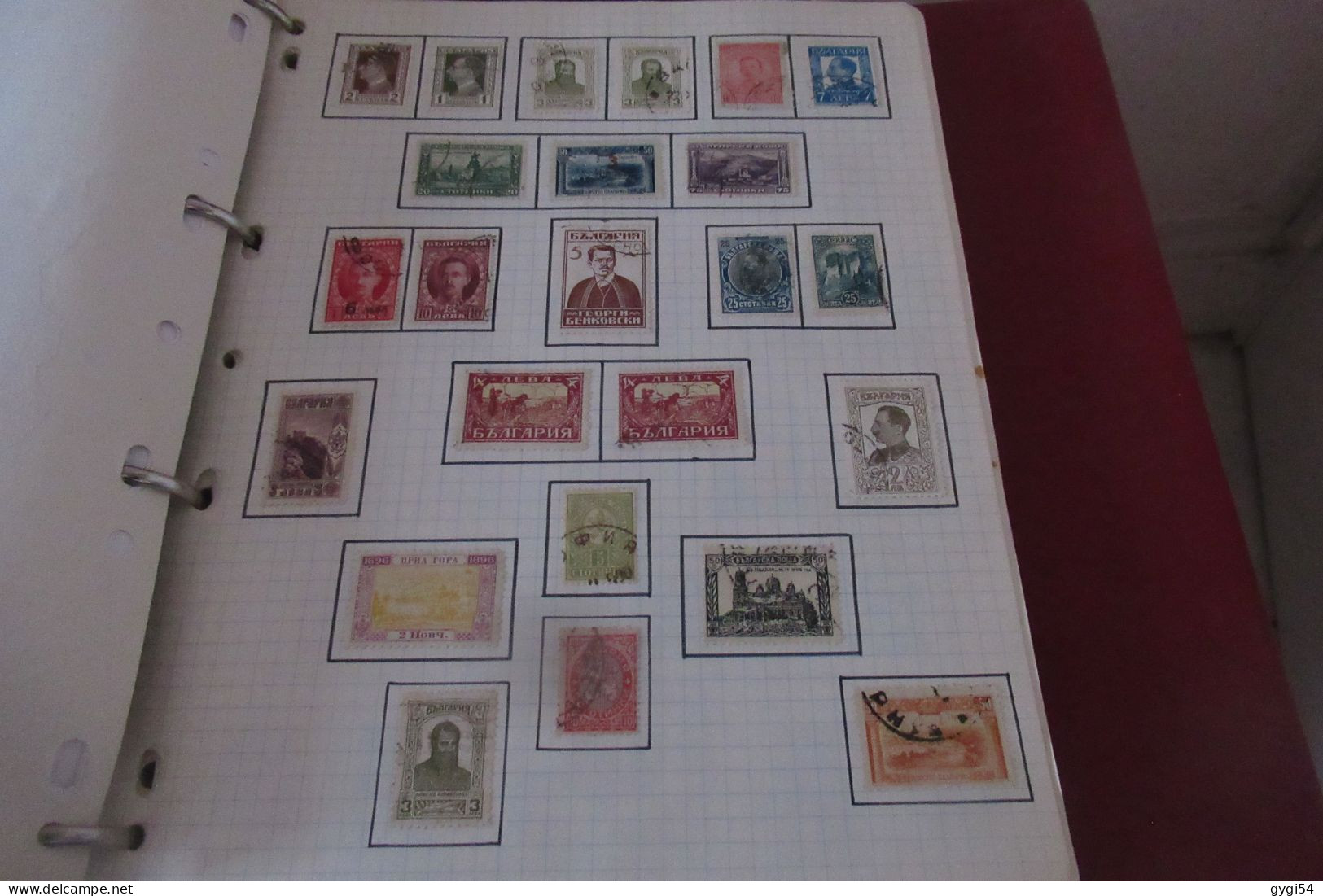 BULGARIE  LOT TIMBRES Et LETTRES - Collections