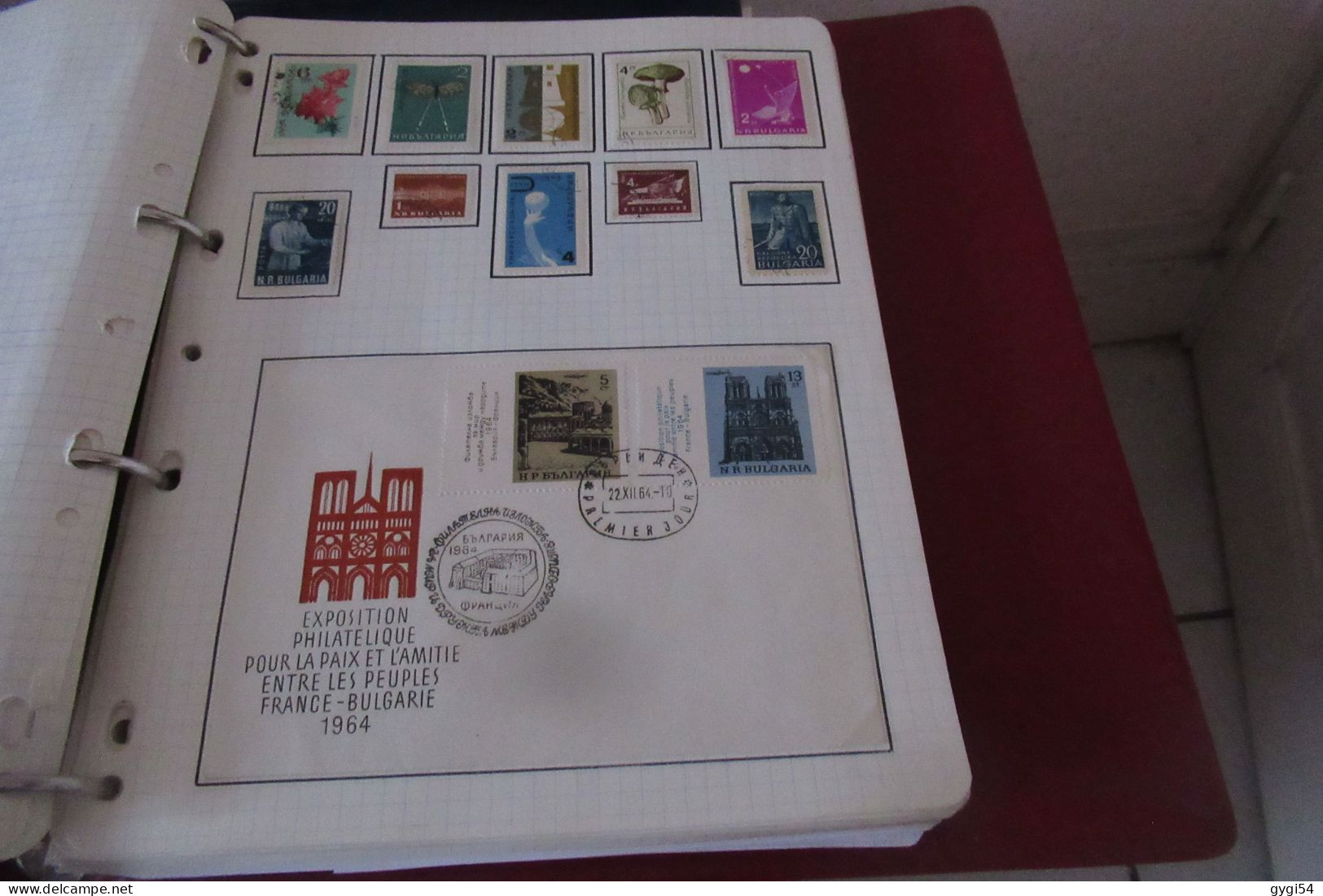 BULGARIE  LOT TIMBRES Et LETTRES - Collections