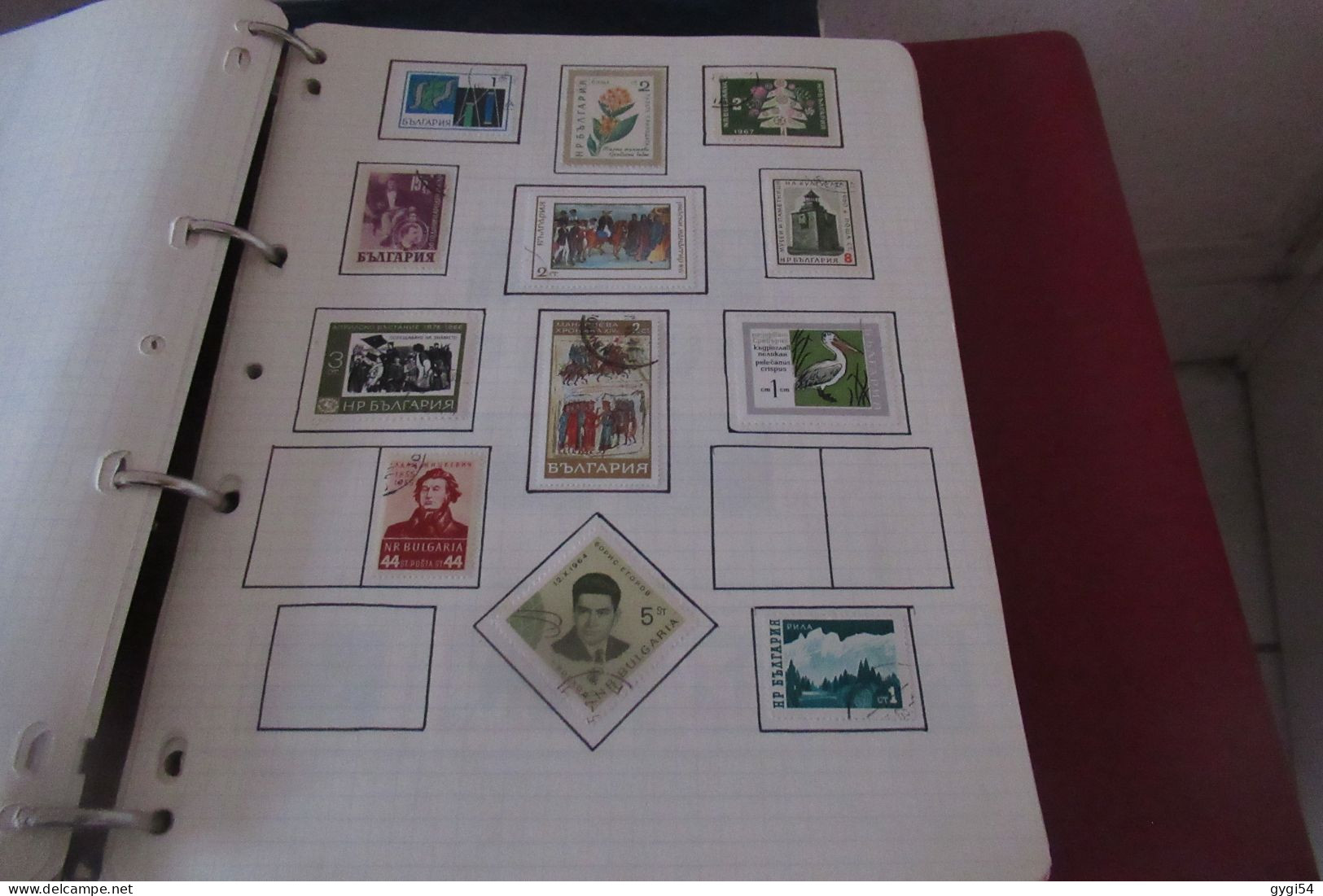 BULGARIE  LOT TIMBRES Et LETTRES - Collections