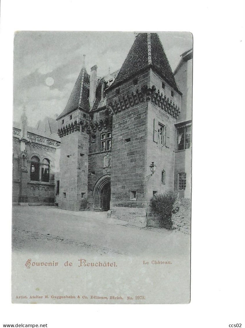 Souvenir De Neuchâtel Le Château - Neuchâtel