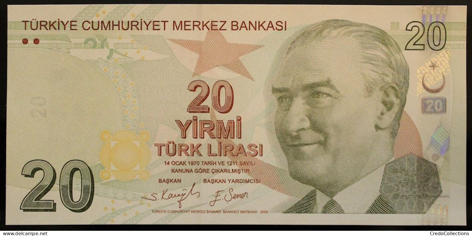 Turquie - 20 Livres Turques - 2020 - PICK 224f - NEUF - Turkey