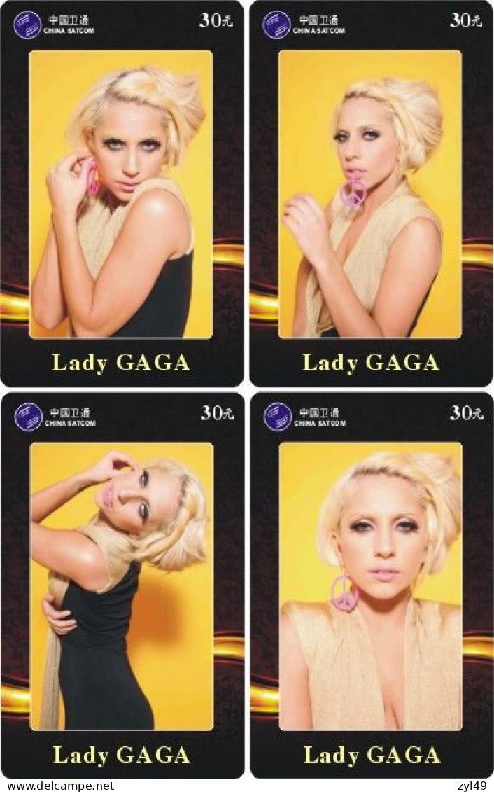 M14021 China Phone Cards LADY GAGA 418pcs - Muziek