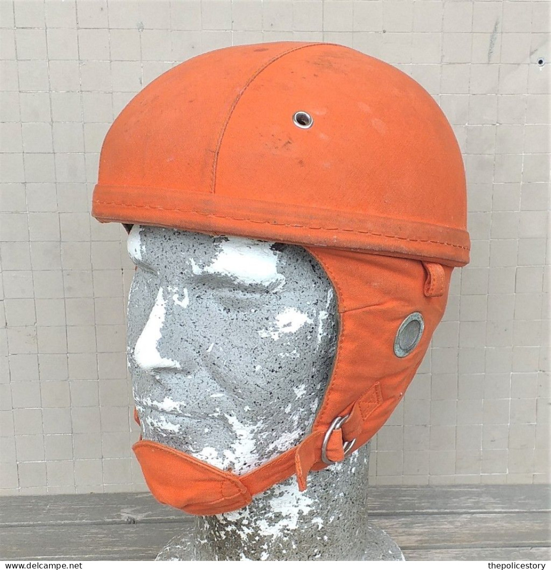 Casco Paracadutista Da Addestramento Gueneau Francese 1982 Rara Versione Istruttore - Hoeden