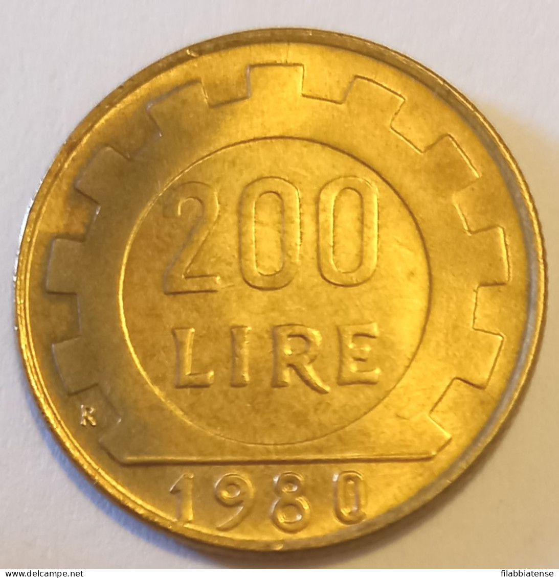 1980 - Italia 200 Lire   ------- - 200 Lire