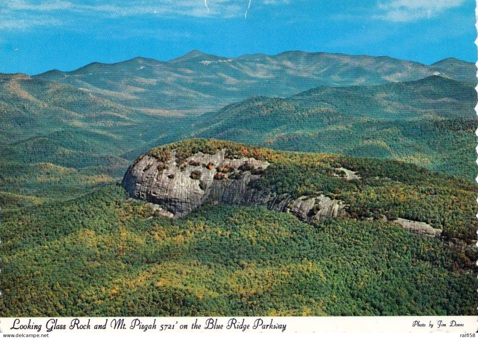 1 AK USA / North Carolina Und Virginia * Glass Rock Und Mt. Pisgah Am Blue Ridge Parkway * - Autres & Non Classés