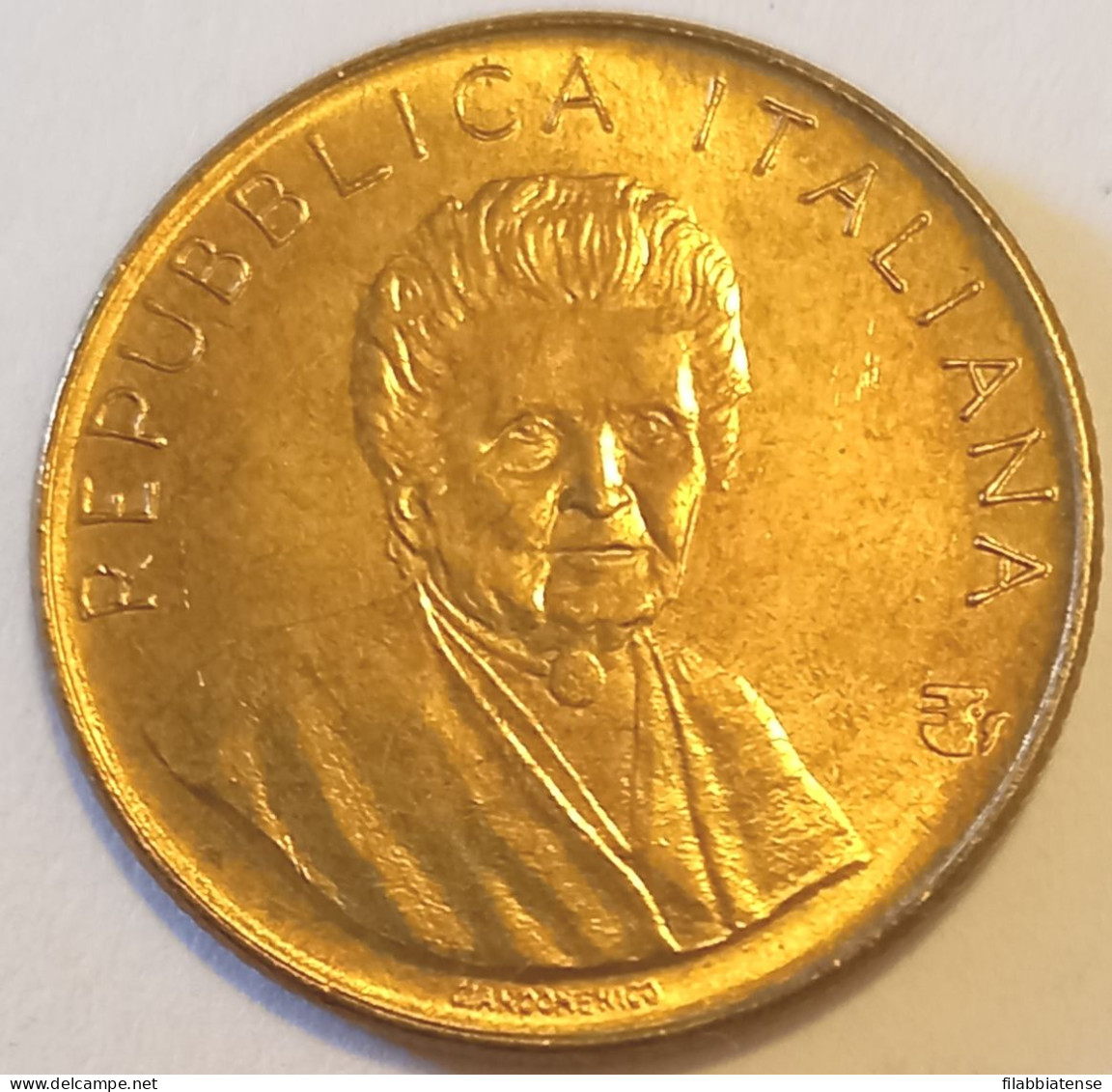 1980 - Italia 200 Lire F.A.O. Montessori    ------ - 200 Lire