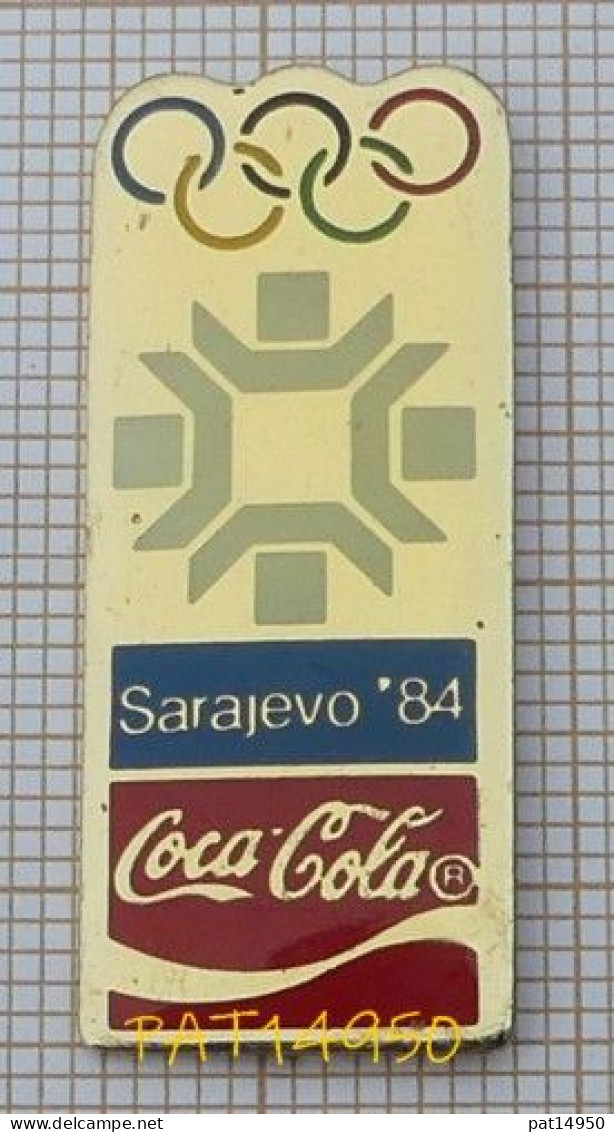 PAT14950 COCA COLA  JO SARAJEVO 84 1984 En Version EPOXY PREMIER CHINA - Coca-Cola