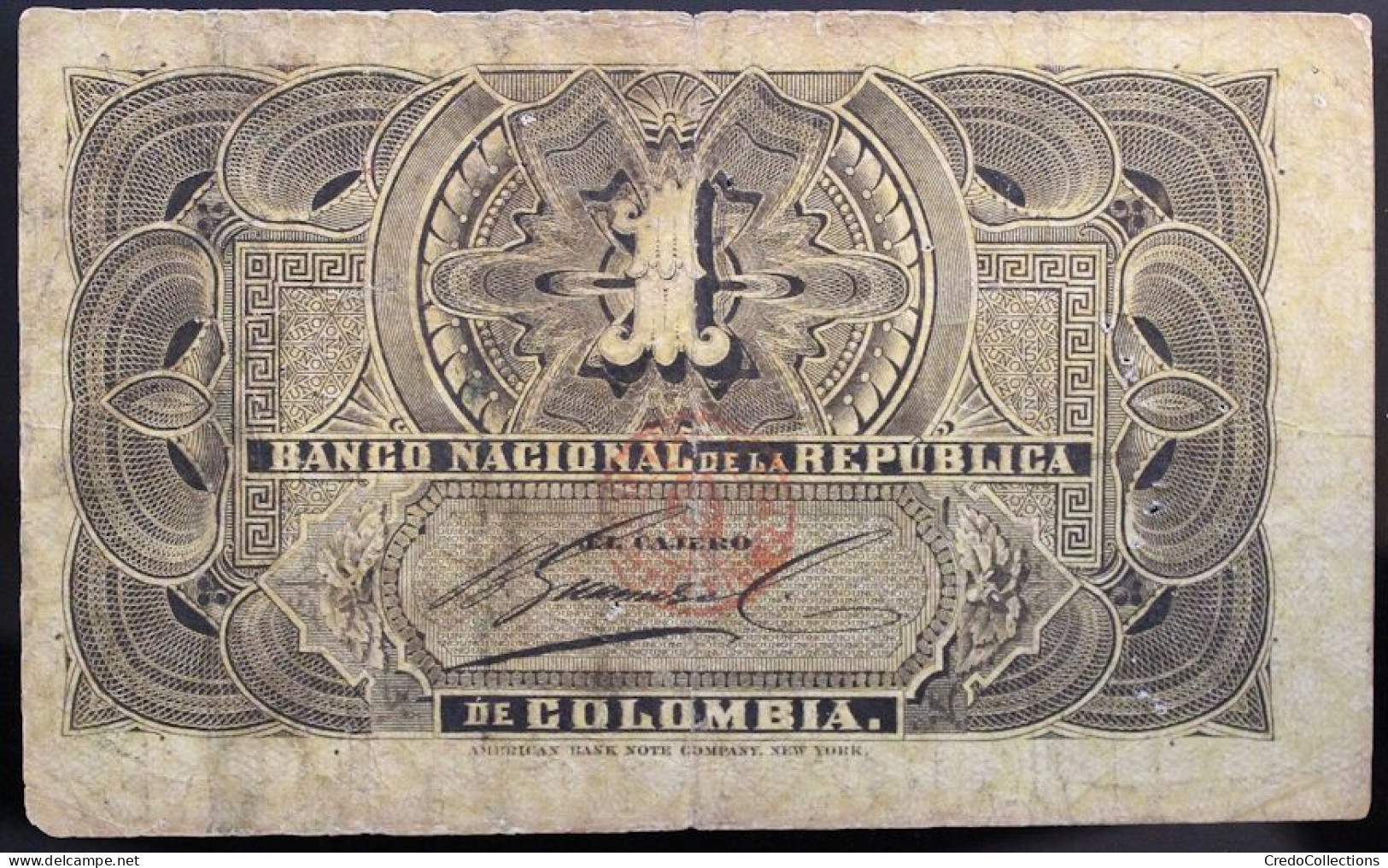 Colombie - 1 Peso - 1888 - PICK 214 - TB - Kolumbien